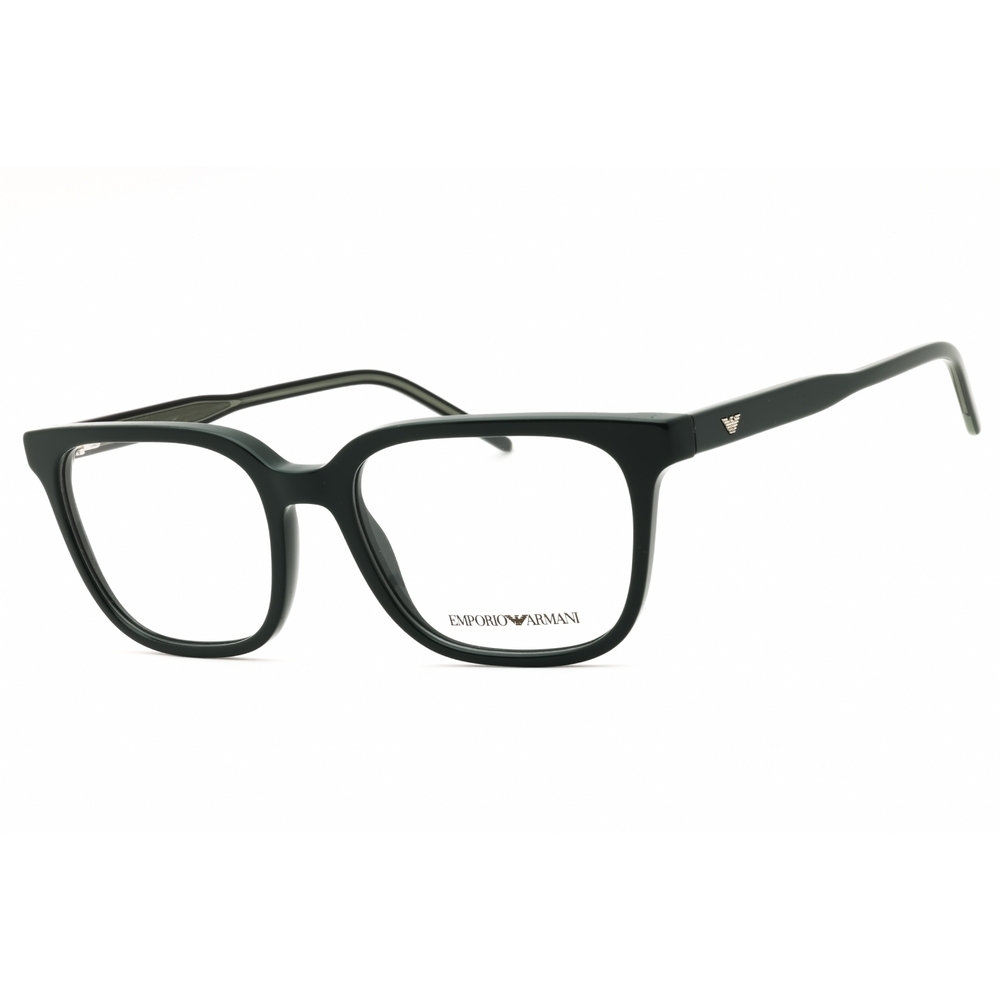 Emporio Armani EA3258 Eyeglasses Green Acetate Rectangular
